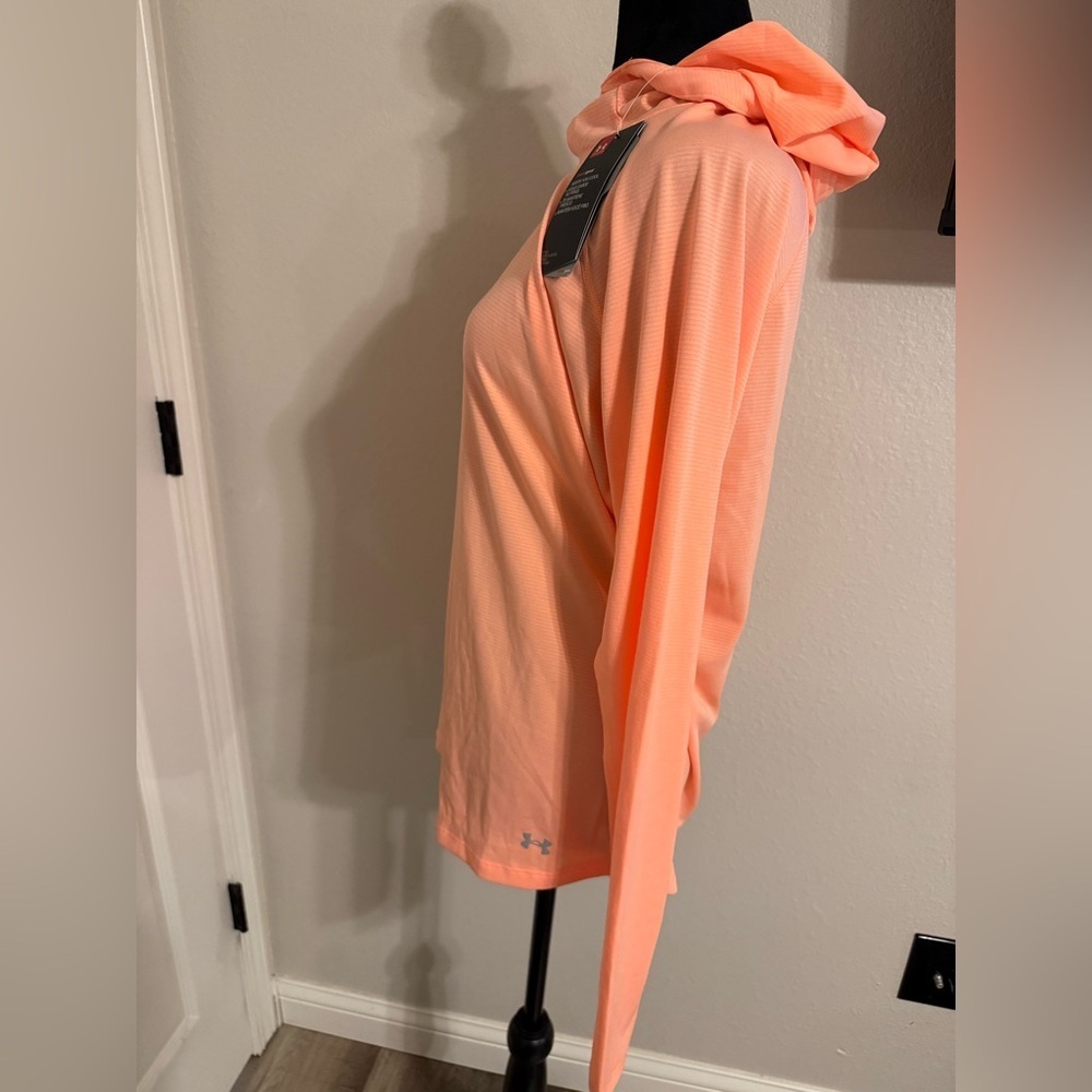 Under Armour Women's Peach Hoodie - Picture 2 of 5